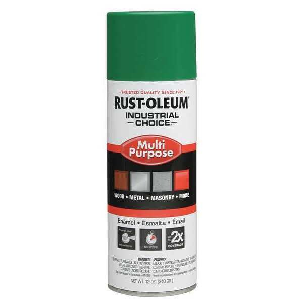 RustOleum Spray Paint, Emerald Green, Gloss, 12 oz. 257401 Zoro