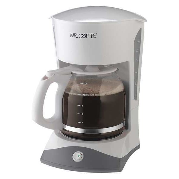 Mr. Coffee White 12 Cup Coffee Maker SK12