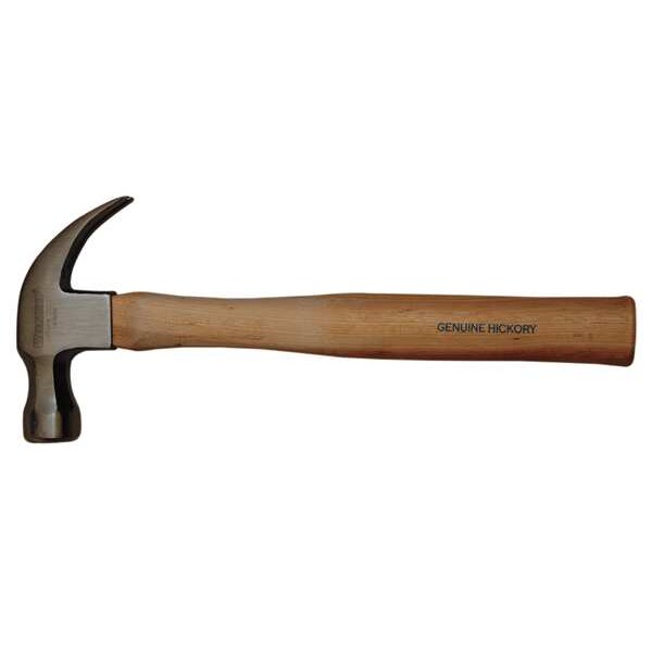 ウォーハンマー　hurricanum of hush Westward Curved-Claw Hammer, Hickory, 13 Oz 6DWG8 | Zoro