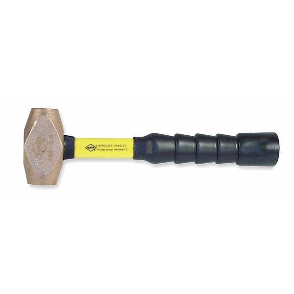 Nupla Sledge Hammer, 2-1/2 lb., 12 In, Fiberglass 6894126 | Zoro
