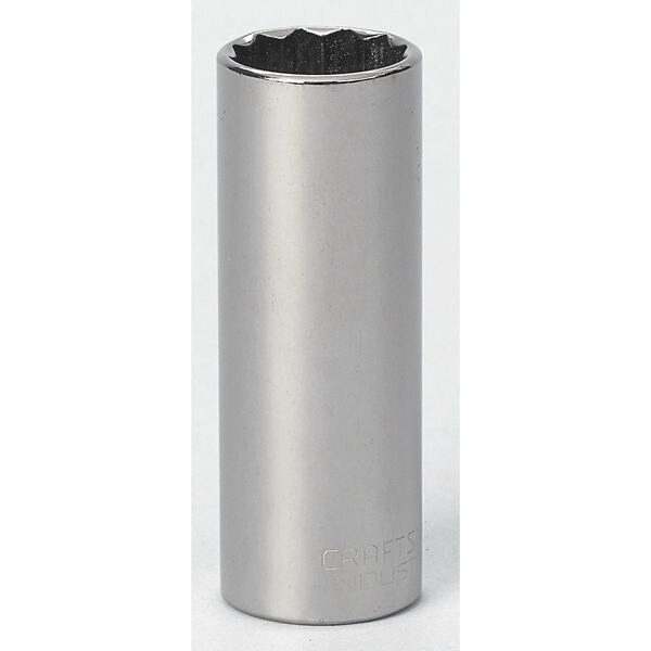 Craftsman Industrial 1/2" Drive, Spline SAE Socket, 12 Points 924483 Zoro