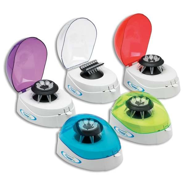 Benchmark Scientific Mini Centrifuge, Purple Lid, 1.5/2mL