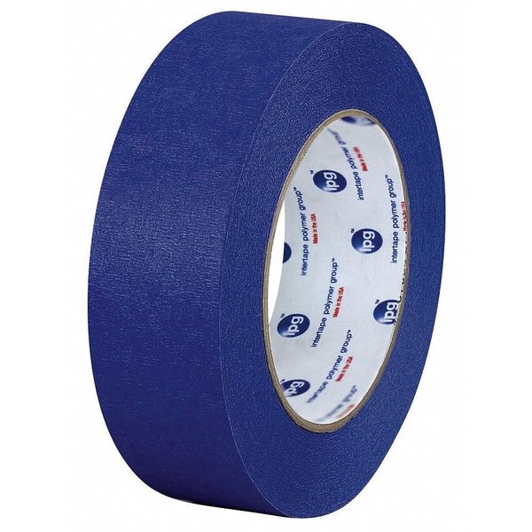 Intertape Painters Masking Tape, Blue, 36mm x 54.8m 6EME0 Zoro