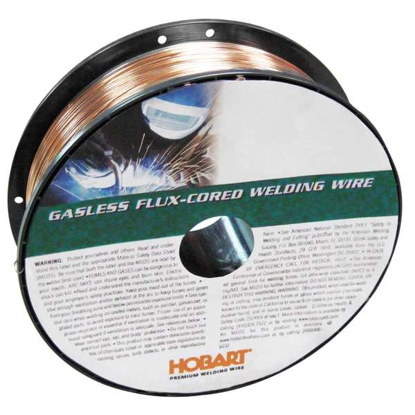 Hobart Filler Metals FCAW Welding Wire, E71T, 0.030, 10lb S222306G22