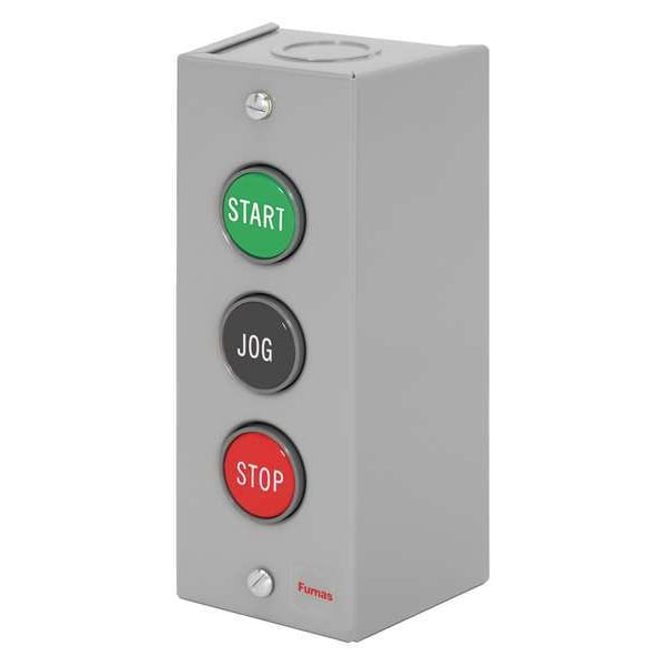 Siemens Push Buttn Cntrol Station, Start/Jog/Stop 50MA3DME | Zoro