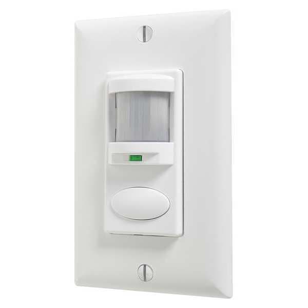 Sensorswitch Occupancy Sensor, PIR, 2025 sq ft, White WSD WH Zoro