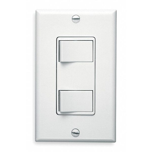 Broan Switch, Rocker, 120 V, White 68W | Zoro