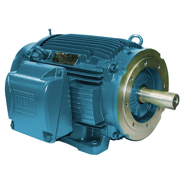 Weg 3-Phase General Purpose Motor, 2 HP, 145TC Frame, 230/460V AC Voltage, 3600 Nameplate RPM 00236ET3E145TC-W22