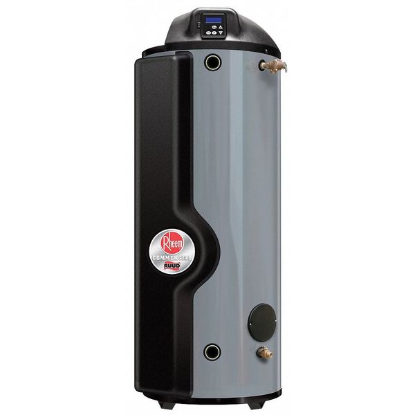 Rheem-Ruud Natural Gas Commercial High Efficiency Water Heater, 100 gal., 120VAC GHE100ES-250A