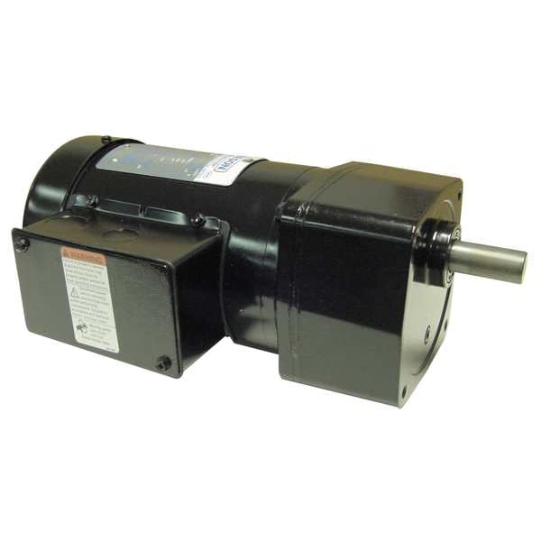 Leeson AC Gearmotor, 341.0 in-lb Max. Torque, 9 RPM Nameplate RPM, 208-230/460V AC Voltage, 3 Phase 096065.00