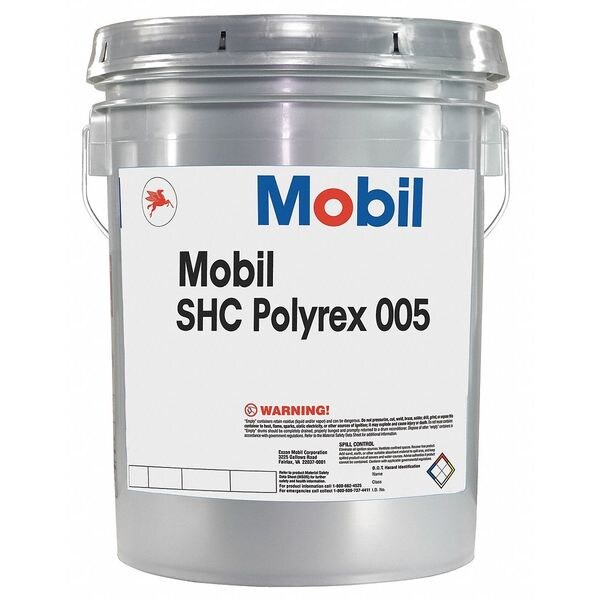 Mobil High Temperature Grease, 5 Gal., NSF H1 98KF33 Zoro