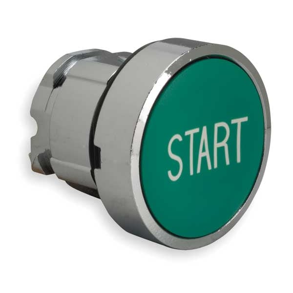 Schneider Electric Push Button operator, 22 mm, Green ZB4BA333 Zoro