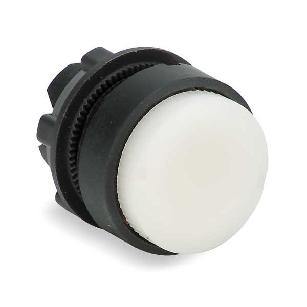 Schneider Electric Illuminated Push Button Operator, 22 mm, White ZB5AW11