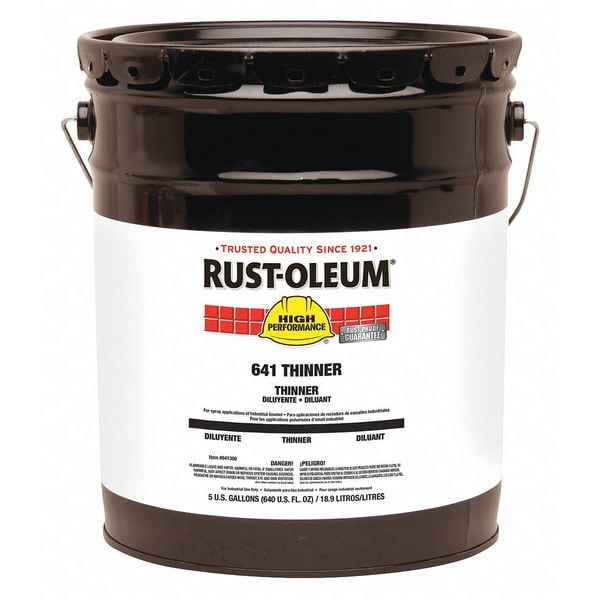 RustOleum Paint Thinner, 5 gal. 641300 Zoro