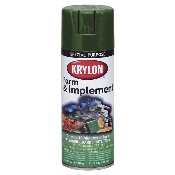 Krylon Equipment Touch Up Paint, High Gloss, 16 oz. K01805 Zoro