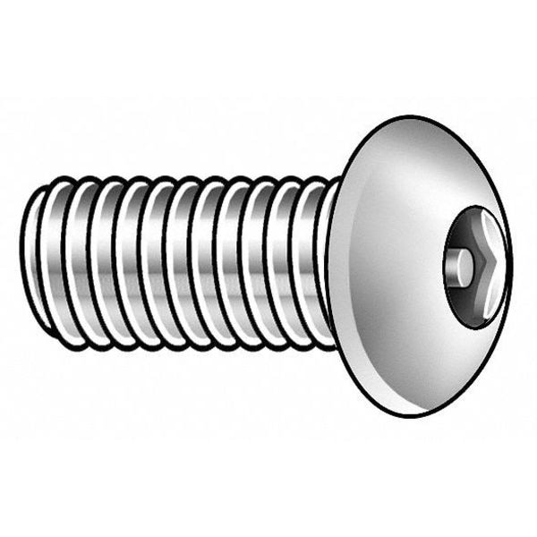 TamperPruf Screw 1032 x 1 in Hex Button Tamper Resistant Screw, 188