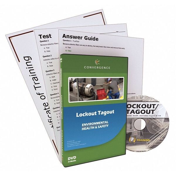 Convergence Training Lockout/Tagout Training DVD 119 | Zoro