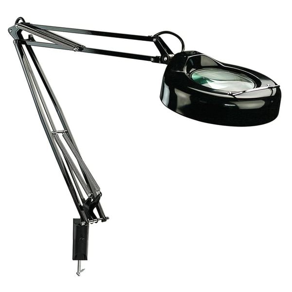 Lumapro LUMAPRO 22 W, Compact Fluorescent Articulating Arm Round Magnifier Light 6MNT9 Zoro