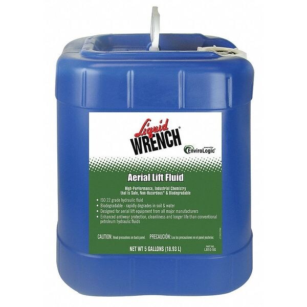 Liquid Wrench 5 gal. Pail, Hydraulic Oil, 22 ISO Viscosity, Not