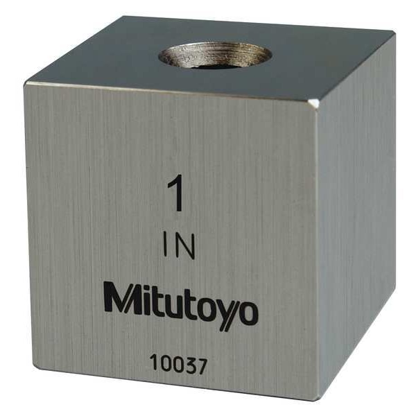 Mitutoyo Gage Block, Square, Steel, 1.00 In, ASME 0 614201531 Zoro