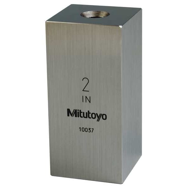Mitutoyo Gage Block, Square, Steel, 2.00 In, ASME 0 614202531 Zoro