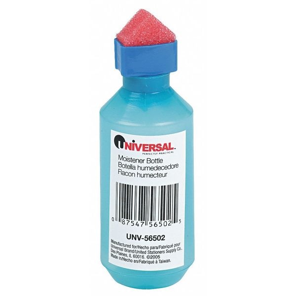 Universal Envelope Moistener, 2 oz, Blue UNV56502 Zoro