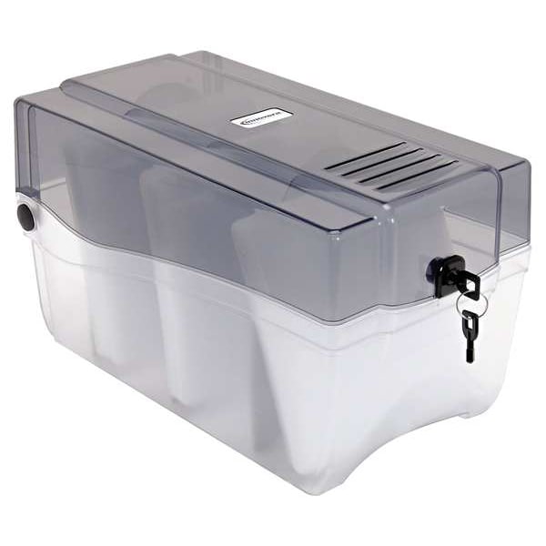 Innovera CD/DVD Storage Container, Holds 150 Discs IVR39502 Zoro