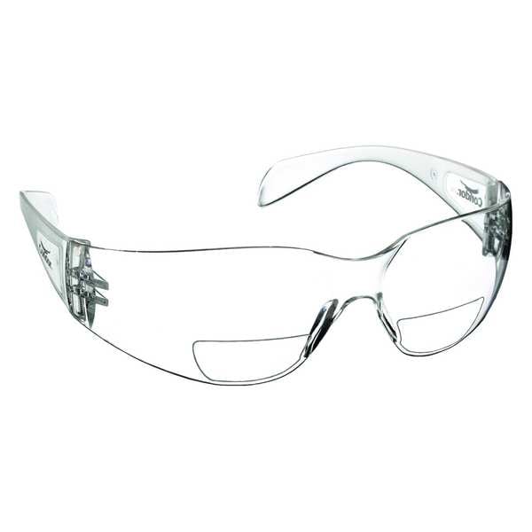 Condor Bifocal Reader Safety Glasses, Diopter Strength +1.50, Anti