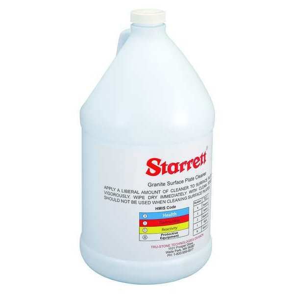 Starrett Surface Plate Cleaner,Size 1 gal.,PK4 (81822) Zoro