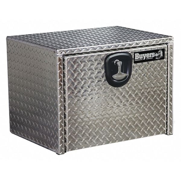 Buyers Products Truck Box, Underbody, Diamond Tread Aluminum, 36"W, Silver, 12.0 cu. ft. 1705135