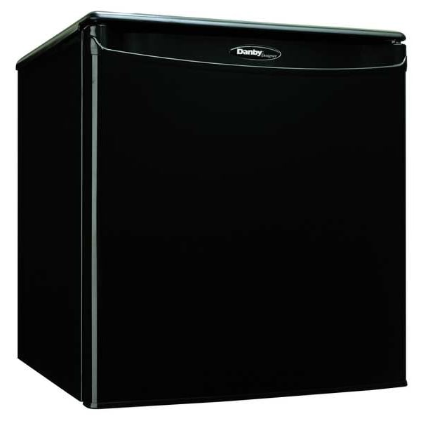 Danby Compact Refrigerator, 1.8 cu ft, Black DAR017A2BDD Zoro