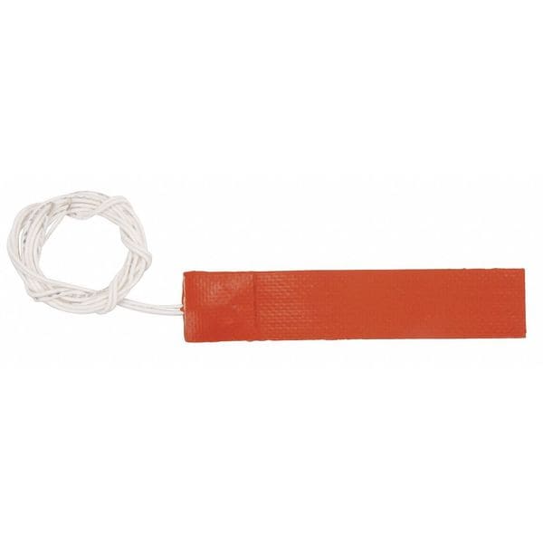 Tempco Strip Heater, 120V, Silicone Rubber SHS80420 Zoro