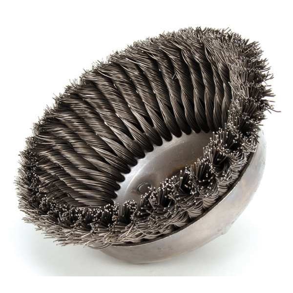 Dewalt 6" x 5/8"11 XP .020 Carbon Knot Wire Cup Brush DW49159 Zoro