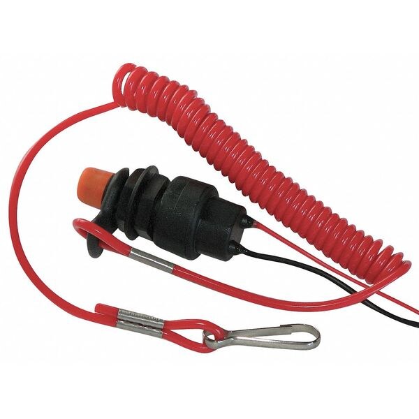 Battery Doctor Emergency Kill Switch, Black, Red, Copper 20342 Zoro