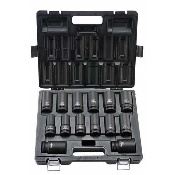 Blackhawk By Proto 3/4" Drive Socket Set, SAE, 14 pcs UW2614DS Zoro