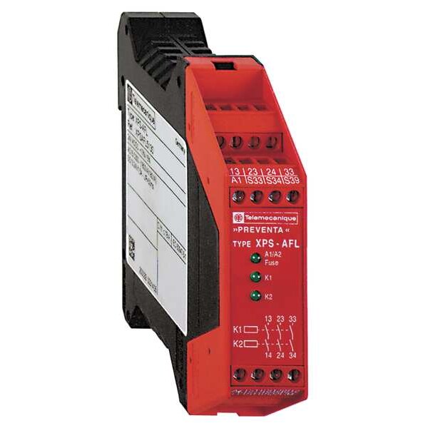 Schneider Electric Safety Monitoring Relay, 24VAC/DC, 5.0VA XPSAFL5130P