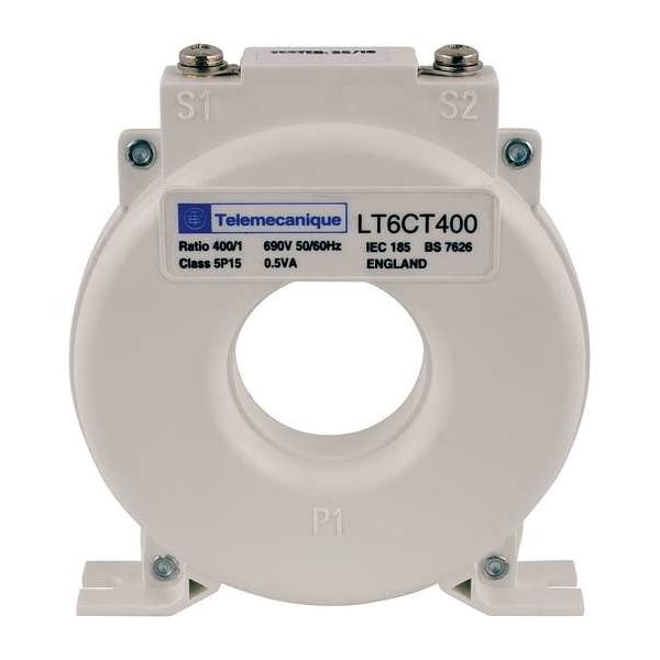 Schneider Electric Solid Core Current Transformer, 400 Amp LT6CT4001 Zoro