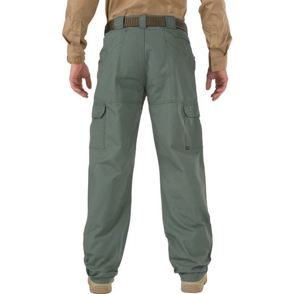 5.11 Men's Tactical Pants, 36 in, OD Green, 100% Cotton Canvas
