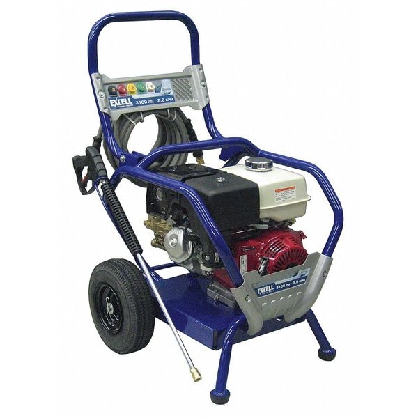 Excell 3100 psi 2.8 gpm Cold Water Gas Pressure Washer PWZ0163100.01 Zoro