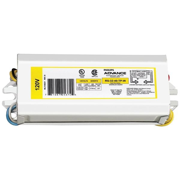 Advance Ballast, Rapid, A15, 60W RS3240TPW Zoro