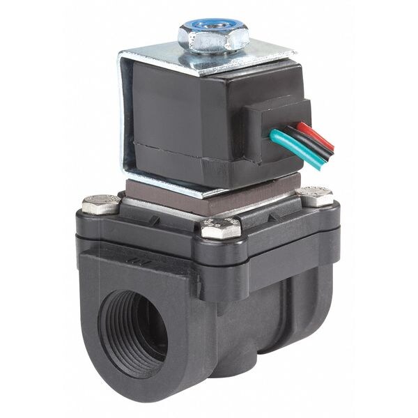 Alcon 6 to 24VDC Latching Solenoid Valve, Normally Closed, 3/4
