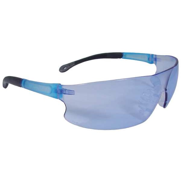 Radians Rad-Sequel, Safety Glasses Uncoated, Light Blue Lens