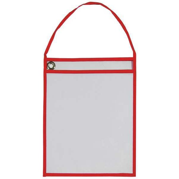 C-Line Products Shop Ticket Holder, Hanging, Red, PK25 7416-N