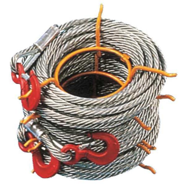 Tractel Winch Cable, Alloy Stl, 5/16 In. x 100 ft. 7121090100k
