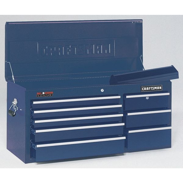 Craftsman Premium HeavyDuty GRIPLATCH Top chest, 8 Drawer, Midnight