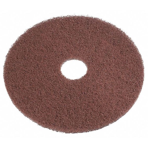 Tough Guy Stripping Pad, 15 In, Brown, PK5 6XZX5