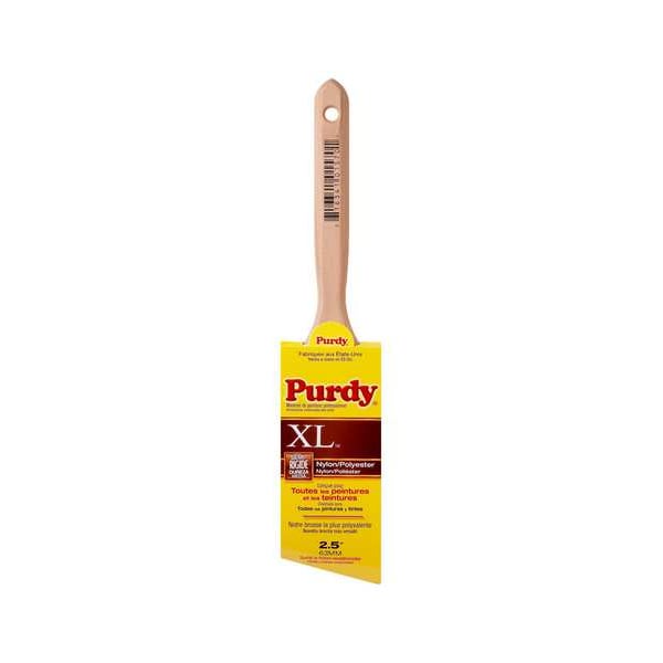 Purdy 21/2" Angle Sash Paint Brush, Nylon/Polyester Bristle, Hardwood