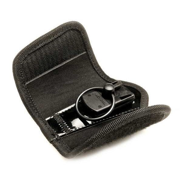 Key-Bak Key Reel, Split Ring Type, 1 1/4 in Ring Size, Black 8713 | Zoro