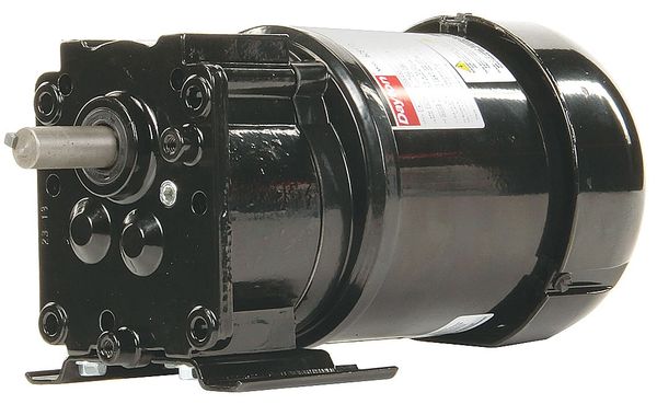 Dayton AC Gearmotor, 385.0 in-lb Max. Torque, 16 RPM Nameplate RPM, 115/230V AC Voltage, 1 Phase 6Z817