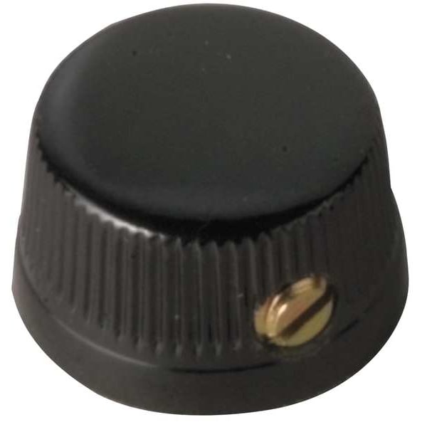 Davies Control Knob, 1/4" Thread Size, 0.42"L, GP Phenolic 1450 Zoro